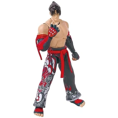 Abbildung von BANDAI Tekken Actionfigur 17 cm Jin Kazama Game Dimensions Offizielle Lizenz Gelenkfigur 8 40673