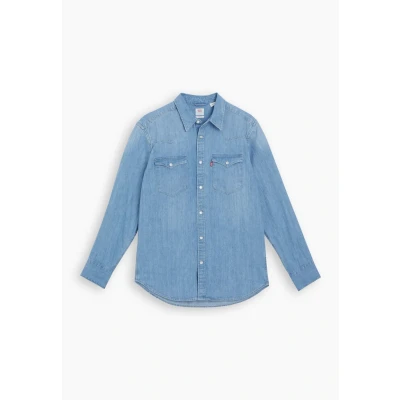 Abbildung von Levi&#039;s Barstow Western Standard Hemd, Herren, Größe: Large, Esta noche