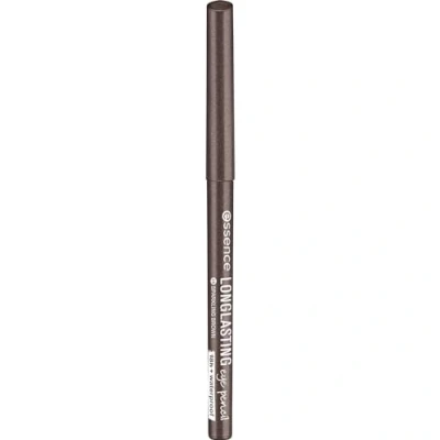 Abbildung von essence cosmetics LONG LASTING eye pencil, Kajal, Nr. 35 sparkling brown, braun, langanhaltend, farbintensiv, vegan, wasserfest, Mikroplastik Partikel frei (0,28g)