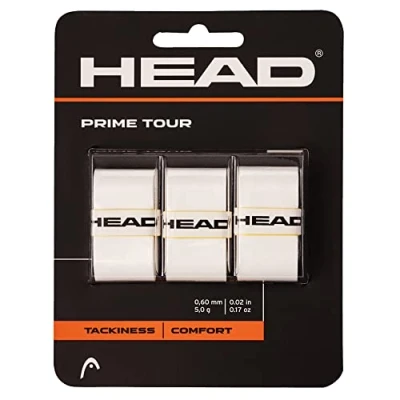 Abbildung von HEAD Unisex Erwachsene Prime Tour 3 Overgrip, White, One Size