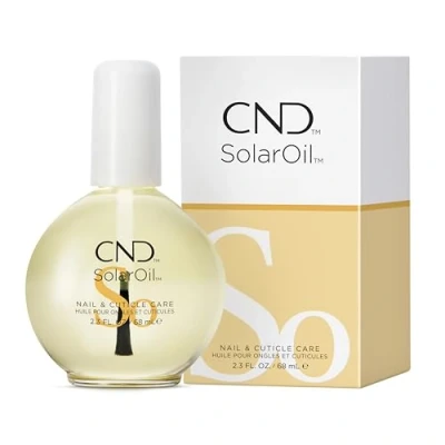 Abbildung von CND SolarOil, Pflegendes Nagel und Nagelhautöl, Natürliche Mischung aus Jojobaöl, Vitamin E, Reiskleie Süßem Mandelöl, Spendet Feuchtigkeit Pflegt die Haut, 68ml