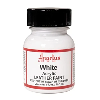 Abbildung von Angelus Acryl Lederfarbe, Unisex Erwachsene, 50 1948 A2, weiß, 1 Oz Standard