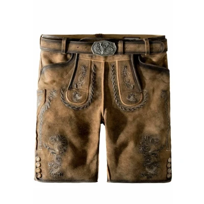 Abbildung von Stockerpoint MIT GÜRTEL THOMAS2 Shorts, Herren, Größe: 54, Nuss geäscht