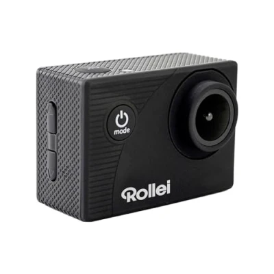 Abbildung von Rollei Actioncam 372 Action Camcorder mit Full HD Video Auflösung 1080/30 fps, bis 30 m wasserfest Schwarz