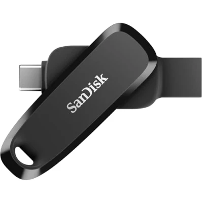 Abbildung von SanDisk Phone Drive 256 GB, 2 in 1 Storage, (Für Android Smartphones und Tablets, Mac Computer, USB Type C A Anschluss) Automatisches Backup, Rescue PRO Deluxe, Schwarz