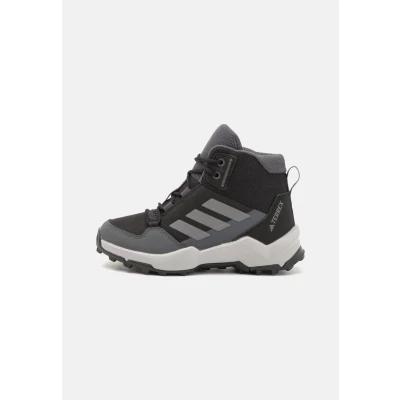 Abbildung von Adidas Terrex AX4R MID Hiking Hikingschuh für Kinder, Größe: 28, Core black/grey four/grey six Textil/synthetik