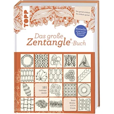 Abbildung von Das große Zentangle® Buch: Bestseller Mit den meisten Mustern und Variationen. 101 Lieblingsmuster. Von genial einfach bis genial. Bijou Format.