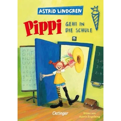 Abbildung von Pippi geht in die Schule: Mini Ausgabe für Schultüte. Kunterbuntes Geschenk zur Einschulung Langstrumpf Fans ab 7 Jahren