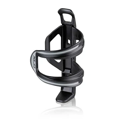 Abbildung von XLC Unisex Erwachsene Zubehör Trinkflaschenhalter Sidecage BC S06, Schwarz, Grau, One Size