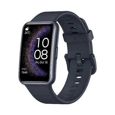 Abbildung von HUAWEI Watch FIT Special Edition, 1,64 Zoll HD AMOLED Display, Professionelles Gesundheitsmanagement, Integriertes GPS, Praktischer Assistent im Alltag, Starry Black