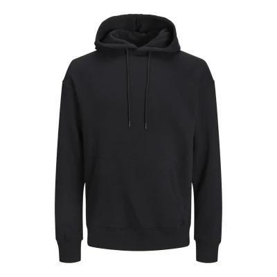 Abbildung von Jack &amp; Jones Herren Jjebradley Sweat Hood Noos Pls Kapuzenpullover, Schwarz, 4XL Große Größen