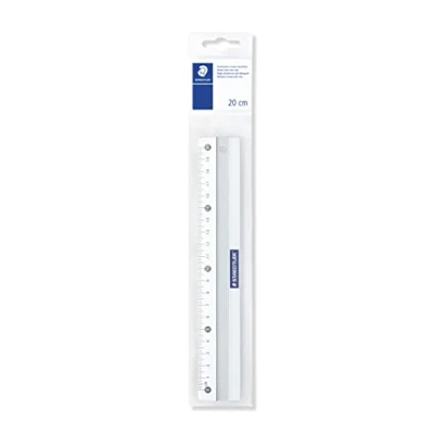 Abbildung von STAEDTLER Aluminium Lineal Mars, 20cm Länge, bruchfest, ruschfest, 563 20