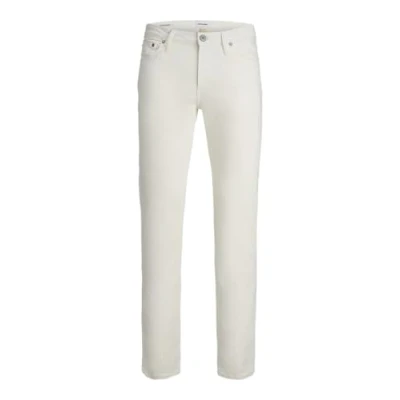 Abbildung von Jack &amp; Jones Clark EVAN AM Jeans Straight Leg, Herren, Größe: 33x34, White denim