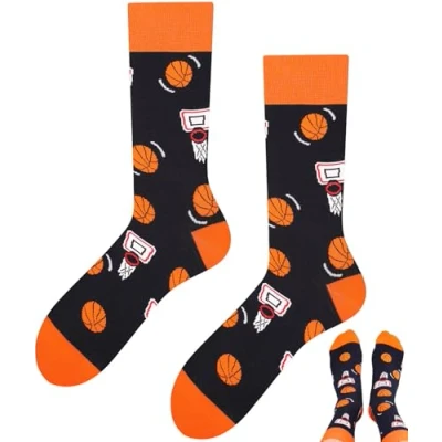 Abbildung von TODO Lustige Basketball Socken Herren 43 46, Motiv 46