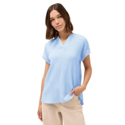 Abbildung von Cecil MIT Struktur Bluse, Damen, Größe: XL, Blau