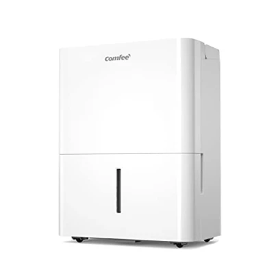 Abbildung von Comfee Luftentfeuchter 10L/24h,Raumgröße ca.40m3(16m²),LED Display,Gegen Feuchtigkeit,Schimme,MDDN 10DEN7,R290,Automatische Entfeuchtung