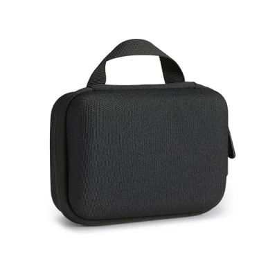 Abbildung von Amazon Basics Kleine GoPro und Actionkameras Schutzhülle mit Internem Schaumstoff, Tragbar &amp; Leicht, 16.5 x 12.7 6.3 cm, Einfarbig, Schwarz