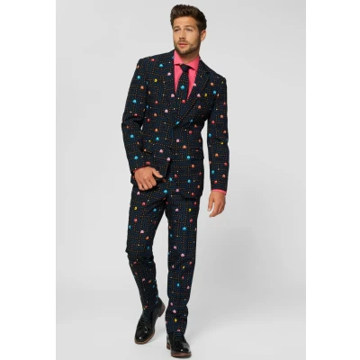 Abbildung von Opposuits PAC MAN SET Anzug black/multicoloured, Herren, Größe: 48, Black/multi coloured