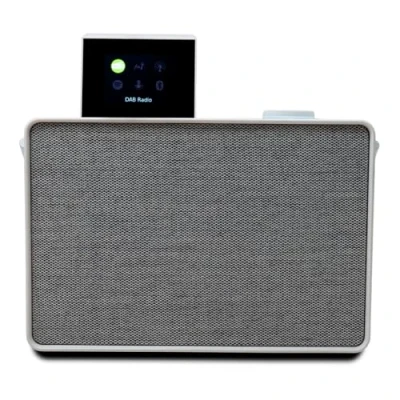 Abbildung von Pure Evoke Play vielseitiges Musiksystem für innen und außen (DAB+/UKW Radio, Internetradio, Podcasts, Spotify Connect, Bluetooth in sattem 40W Stereoklang), Cotton White