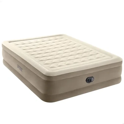 Abbildung von Intex Queen Ultra Plüsch Luftbett mit Fiber Tech RP, aufgeblasene Größe: 152 cm x 203 46 (64428ND)