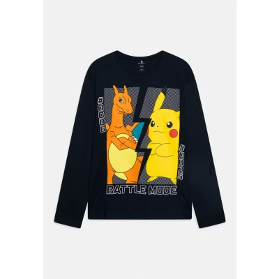 Abbildung von Name it Nkmamas Pokemon Langarmshirt für Kinder, Größe: 122/128, Dark sapphire