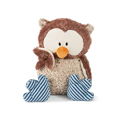 Abbildung von NICI 48079 Kuscheltier Eule Oscar 50cm mit drehbarem Kopf, BRAUN, 50 cm