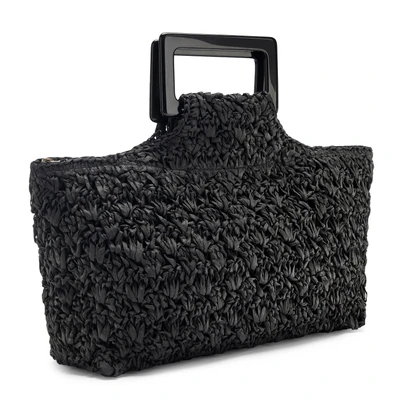 Abbildung von LSCN by LASCANA Handtasche "Clutch, Tragetasche, Sommertasche, Strandtasche" NEU im sommerlichen Bast-Look mit modischem Henkel
