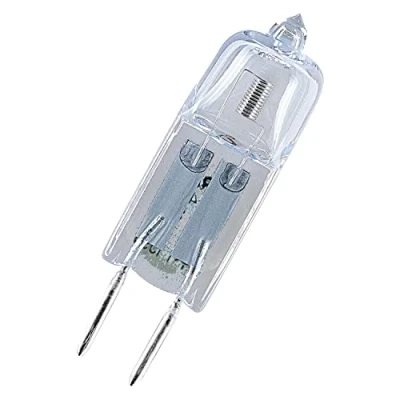 Abbildung von OSRAM Halogen Niedervoltlampe, Halostar, GY6.35 Sockel, Dimmbar, 12 Volt, 35 Watt Ersatz für 50 Watt, Warmweiß 2900K, 20 Pack