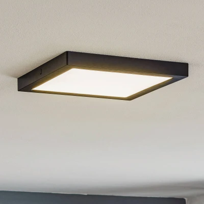 Abbildung von LED Panel Abia eckig 300x300mm 22W 2.700K Schwarz matt