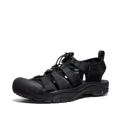Abbildung von KEEN Herren Newport H2 Sandalen, Triple Black, 40.5 EU