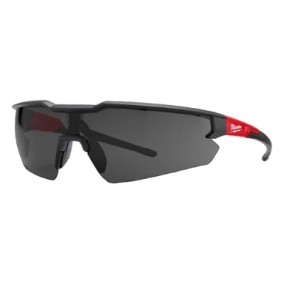 Abbildung von Milwauk Milwaukee High Performance Getönt, Mit Abnehmbarer Schaumstoffauflage Schutzbrille Rauchgrau 4932471882 rot 0, Kunststoff/Glas oder Polycarbonat, 0