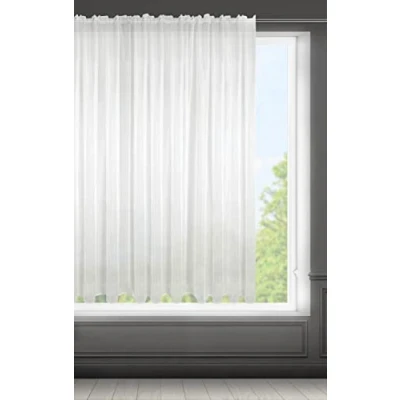 Abbildung von Eurofirany Lucy Voile Vorhang, Weiß, 300 x 160 cm