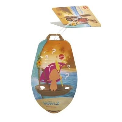 Abbildung von Mattel Disney Vaiana 2 Wunder der Seefahrt, Spielzeugset mit kleiner Überraschungspuppe, Kanu und Zubehör, inspiriert vom Film (Stile können variieren), JBT68
