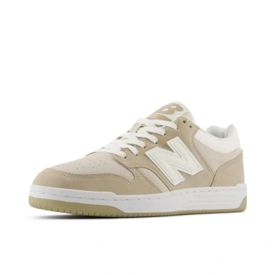 Abbildung von New Balance 480L Unisex Sneaker low, Größe: 40.5, Mindful grey Leder und textil