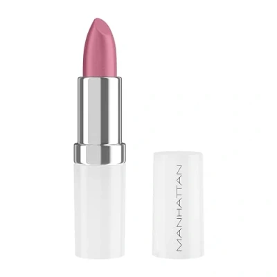 Abbildung von Manhattan Lasting Perfection Satin Lipstick 740 Doll Me Up!, Lippenstift für intensive, langanhaltende Farbe und feuchtigkeitsspendende Pflege
