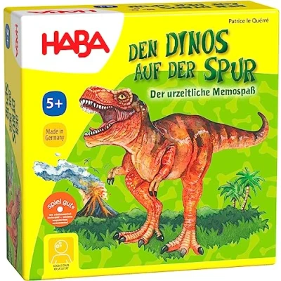 Abbildung von HABA 7591 Den Dinos auf der Spur, Legespiel