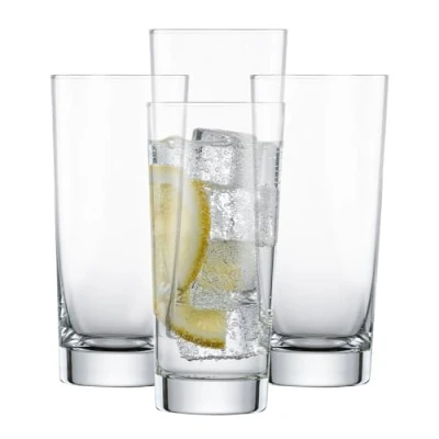 Abbildung von SCHOTT ZWIESEL Longdrinkglas Bar Special (4er Set), geradliniges Trinkglas für Longdrinks, spülmaschinenfeste Tritan Kristallgläser, Made in Germany (Art. Nr. 123639)