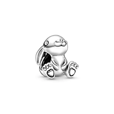 Abbildung von PANDORA Charm &quot;Nini der Hase&quot; silber 798763C00