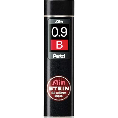 Abbildung von Pentel C279 BO AIN STEIN Feinmine, 0.9 mm, Härtegrad B oder 36 Minen, 1 Stück (1er Pack)