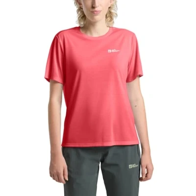 Abbildung von Jack Wolfskin Sport Tshirt, Damen, Größe: XL, Sunset coral
