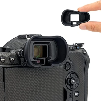Abbildung von KIWIFOTOS Weiche Kamera Augenmuschel Okular Sucher Schutz für Olympus OM SYSYEM 1 1II OM1 Mark II, ersetzt EP 18