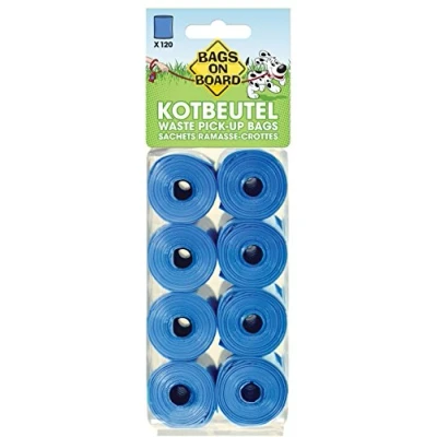 Abbildung von Bags on Board Hunde Kotbeutel 120 Beutel blau