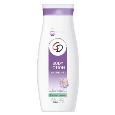 Abbildung von CD Body Lotion Wasserlilie 400 ml für normale und trockene Haut, 48h Feuchtigkeit Körper, Gesicht