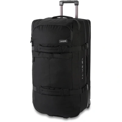 Abbildung von Dakine Reisetasche Split Roller mit Rädern, 110 Liter, geräumige, praktisch unterteilte Fächer widerstandsfähiger Rollkoffer, Gepäck und Sporttasche, Schwarz