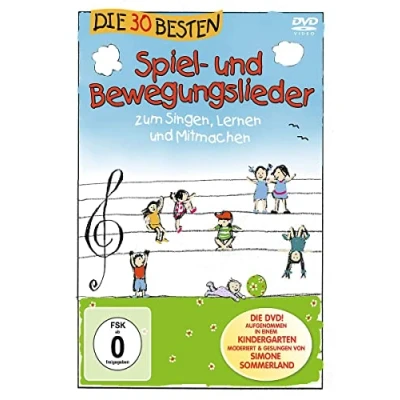 Abbildung von Die 30 besten Spiel und Bewegungslieder DVD zum Singen, Lernen Mitmachen