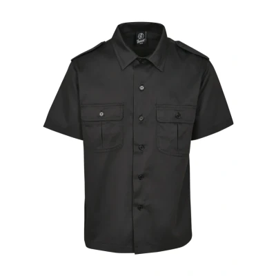 Abbildung von Brandit Herren US HEMD Hemd, Herren, Größe: 3XL, Black