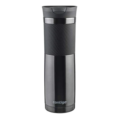 Abbildung von Contigo Thermobecher Byron Snapseal, Edelstahl Isolierbecher, Kaffebecher to go, auslaufsicher, spülmaschinenfester Deckel BPA frei, 1 Stück (1er Pack), 2095635