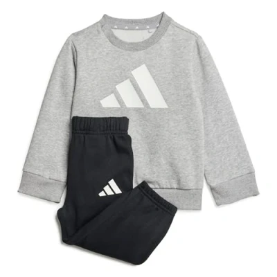 Abbildung von adidas Unisex Baby ESSENTIALS JOGGER, medium grey heather/white, 18 24 Months