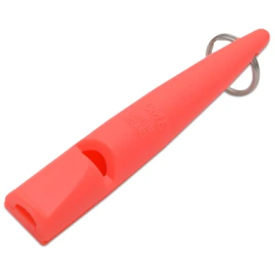 Abbildung von ACME Hundepfeife No. 211,5 mit Anleitung Das Original aus England: laut und weitreichend (coral red)