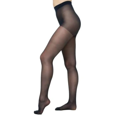 Abbildung von Nur die Fit in Form 40 DEN starke Stützwirkung semi blickdichte Fein Strumpfhose seidig matte Optik entlastet Beine Komfortbund Damen